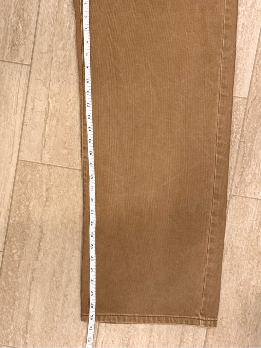 NWT WILD FABLE Brown Wide-Leg Tie-Waist Women’s Rigid Denim Low Rise Size 6/R - Picture 14 of 14